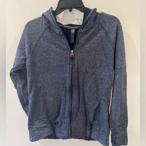 Kyodan Heathered Navy Zip-Up Jacket